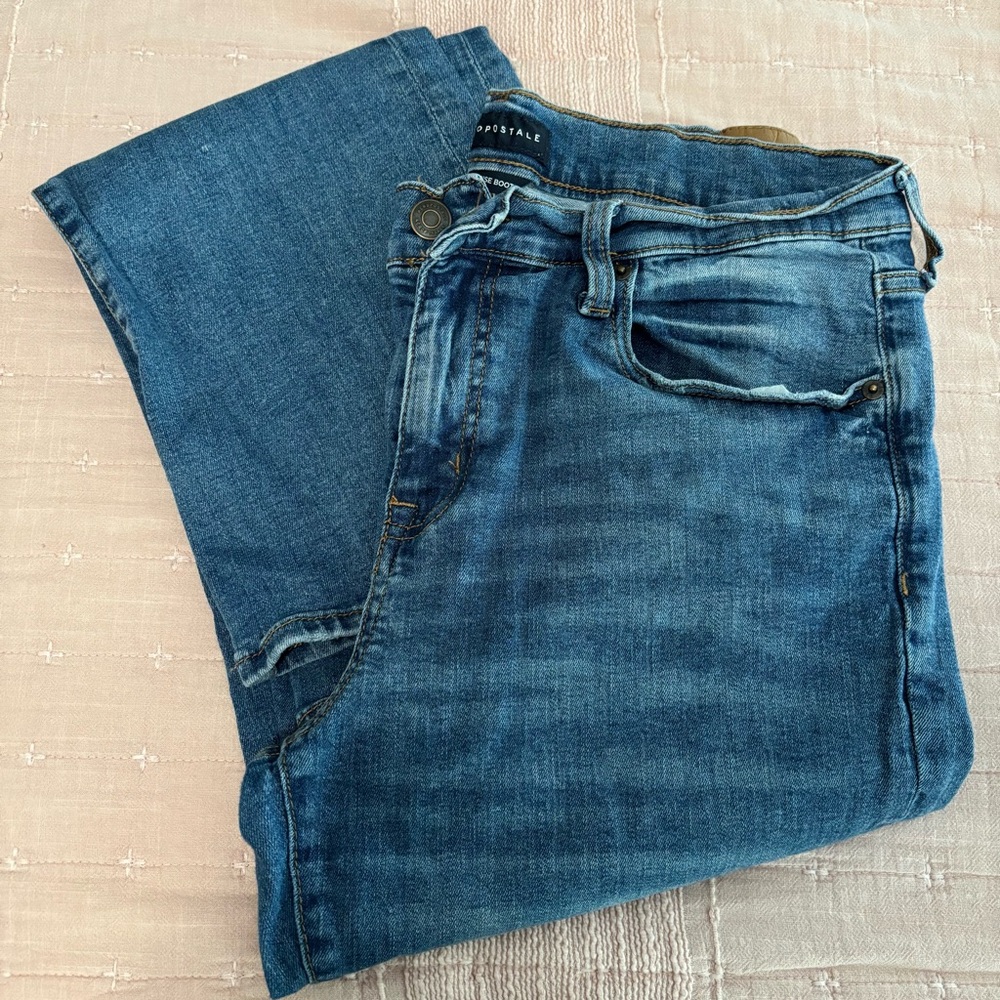 Aeropostale Mid Rise Boot Jeans